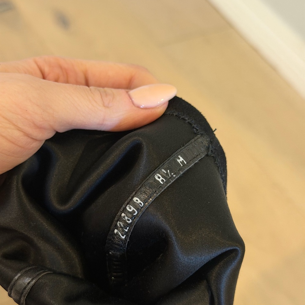 Stuart Weitzman Black Suede Give It Up Highland Knee High Heel Boots - Picture 6 of 6